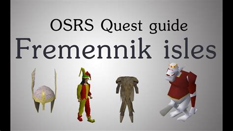 The Fremennik Isles quest can be started by speaking to him. . Fremennik isles osrs quick guide